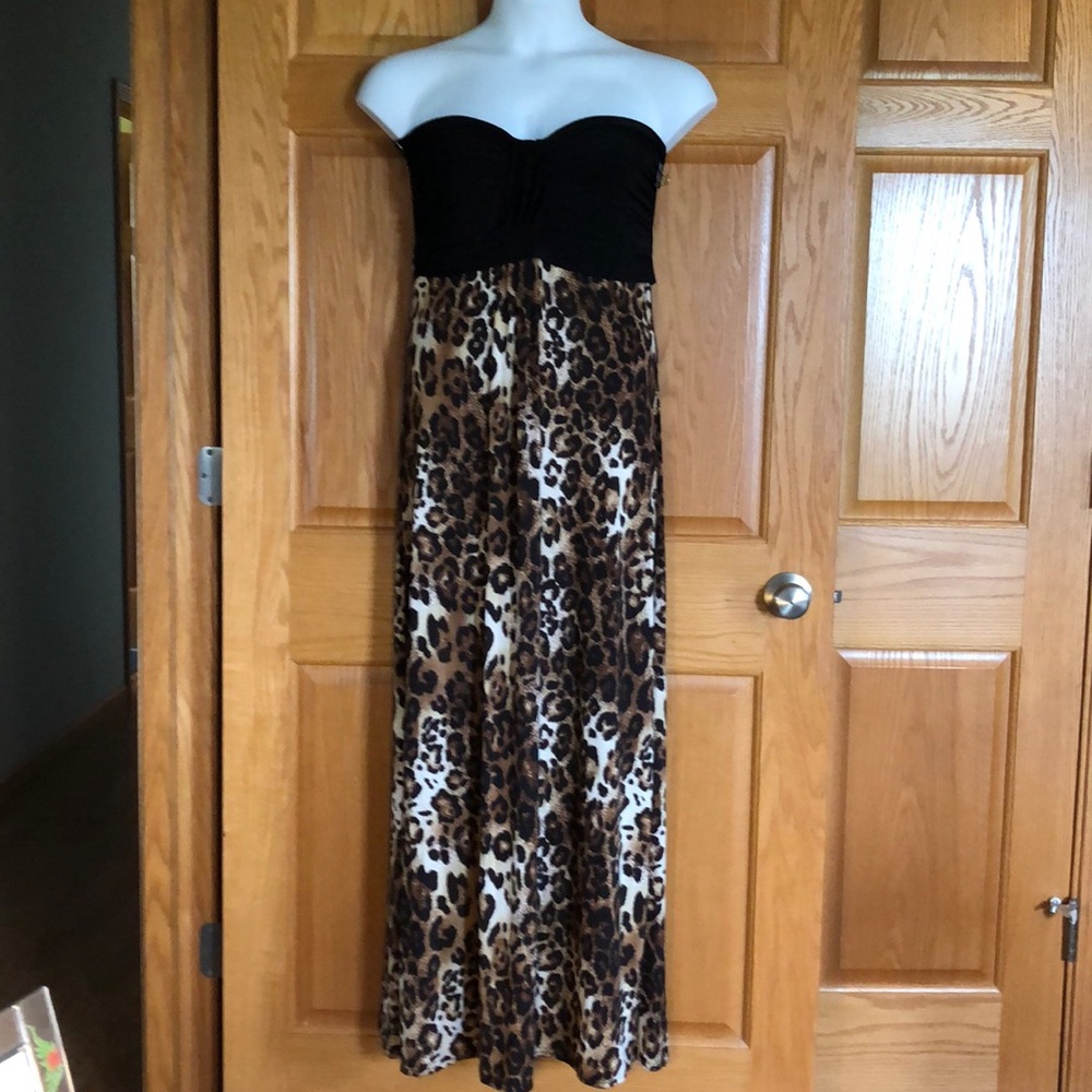 Strapless Maxi Dress